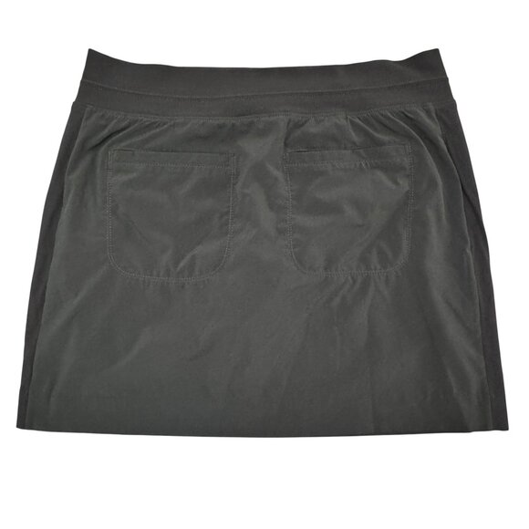 Like New Athleta Brooklyn Mid-Rise Khaki Green Golf Tennis Skirt Size 10 - Picture 3 of 8